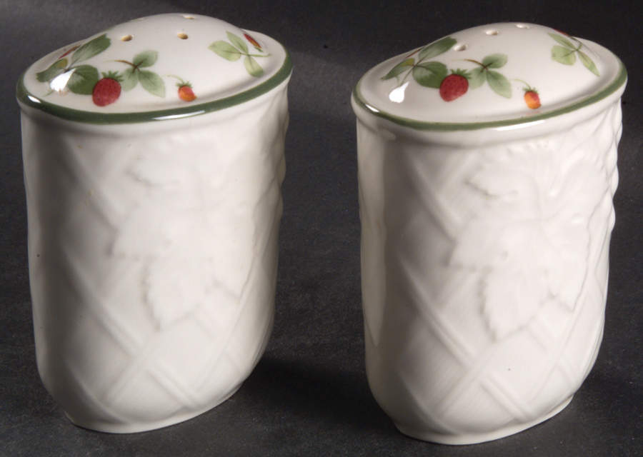 Strawberry Lane Salt & Pepper Set by Mikasa-1