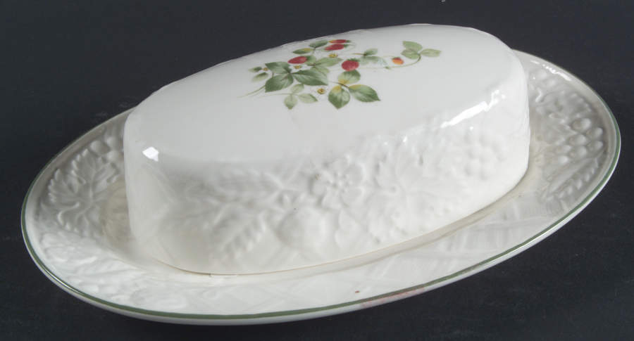 Strawberry Lane 1/4 Lb Covered Butter by Mikasa-1