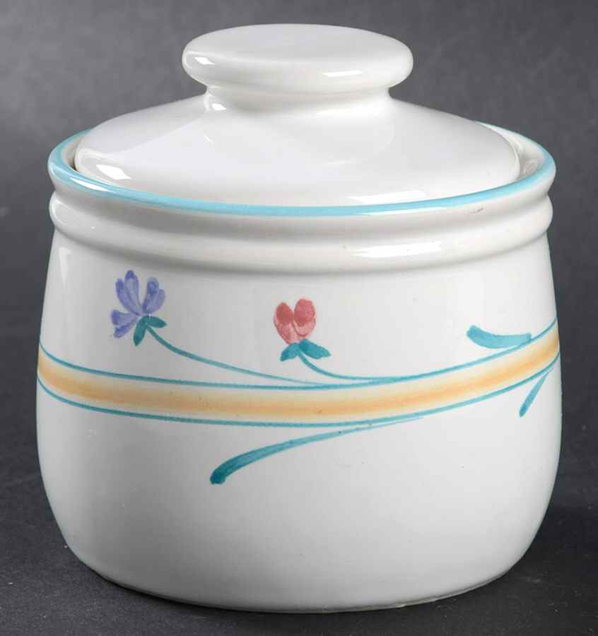 St. Lucia Sugar Bowl & Lid by Mikasa-1
