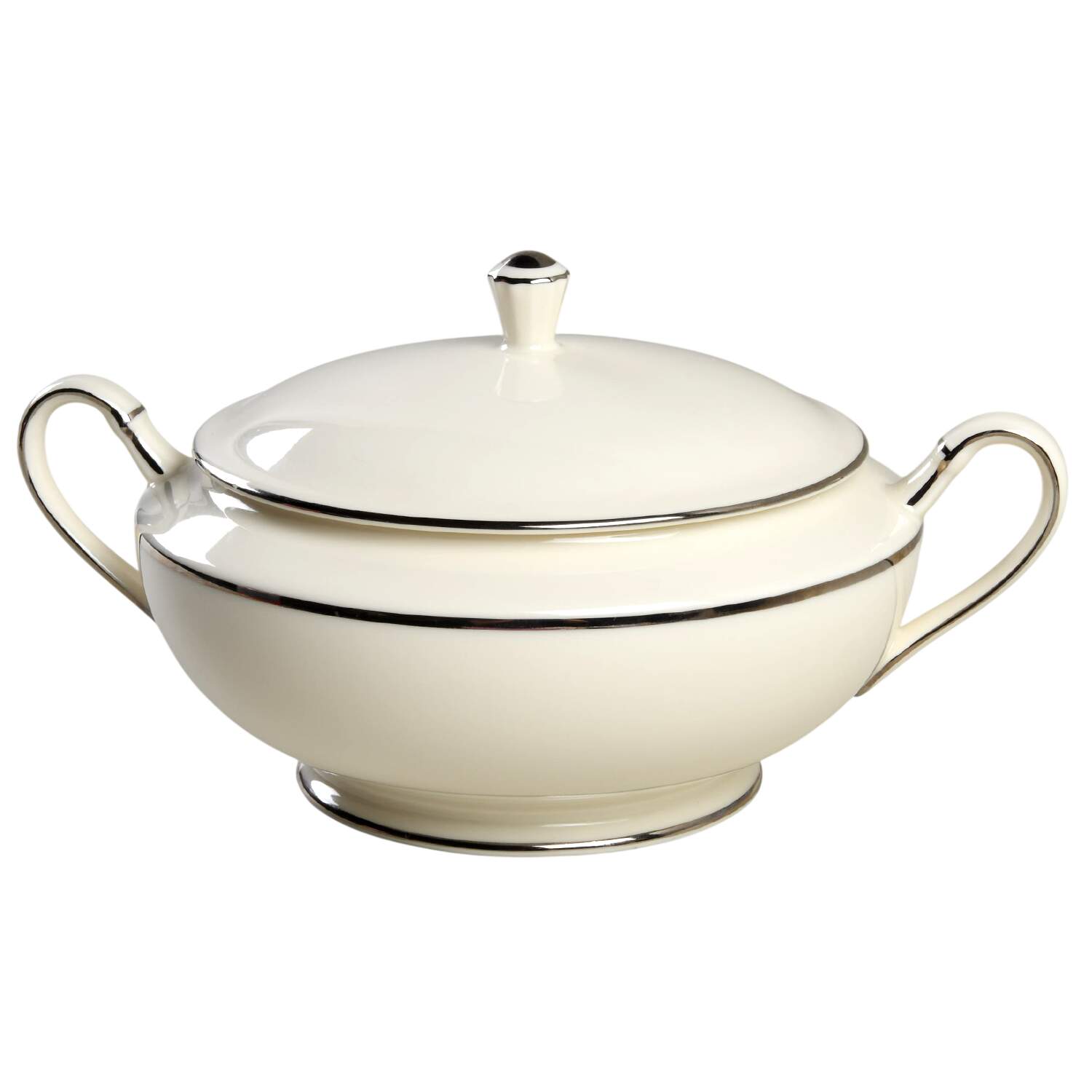 Stanton Platinum 1.75 Qt Round Covered Casserole by Mikasa-1