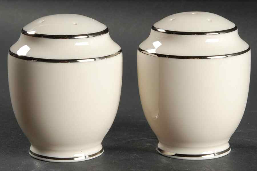 Stanton Platinum Salt & Pepper Set by Mikasa-1