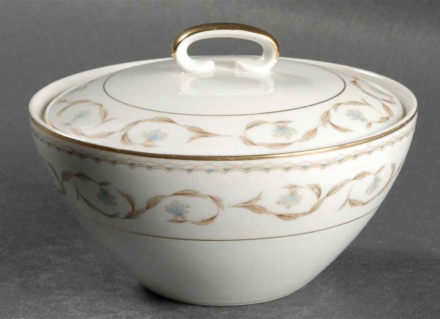 Strathmore Sugar Bowl & Lid by Mikasa-1