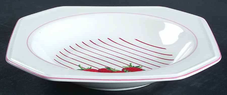Strawberries Rim Soup Bowl by Mikasa-1