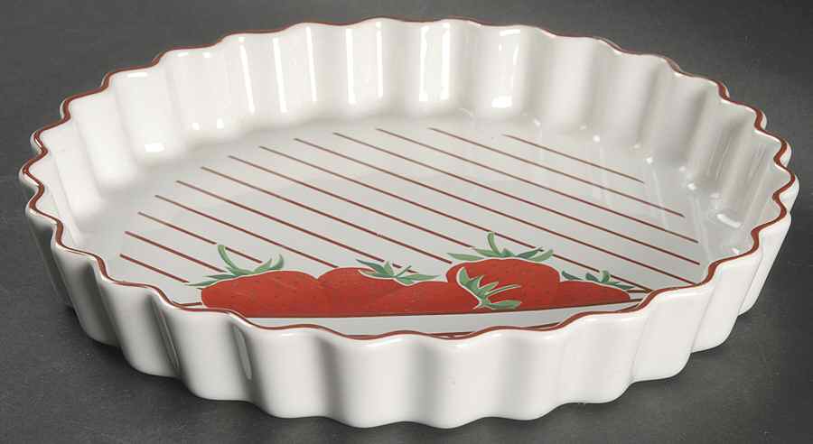 Strawberries 9" Quiche by Mikasa-1