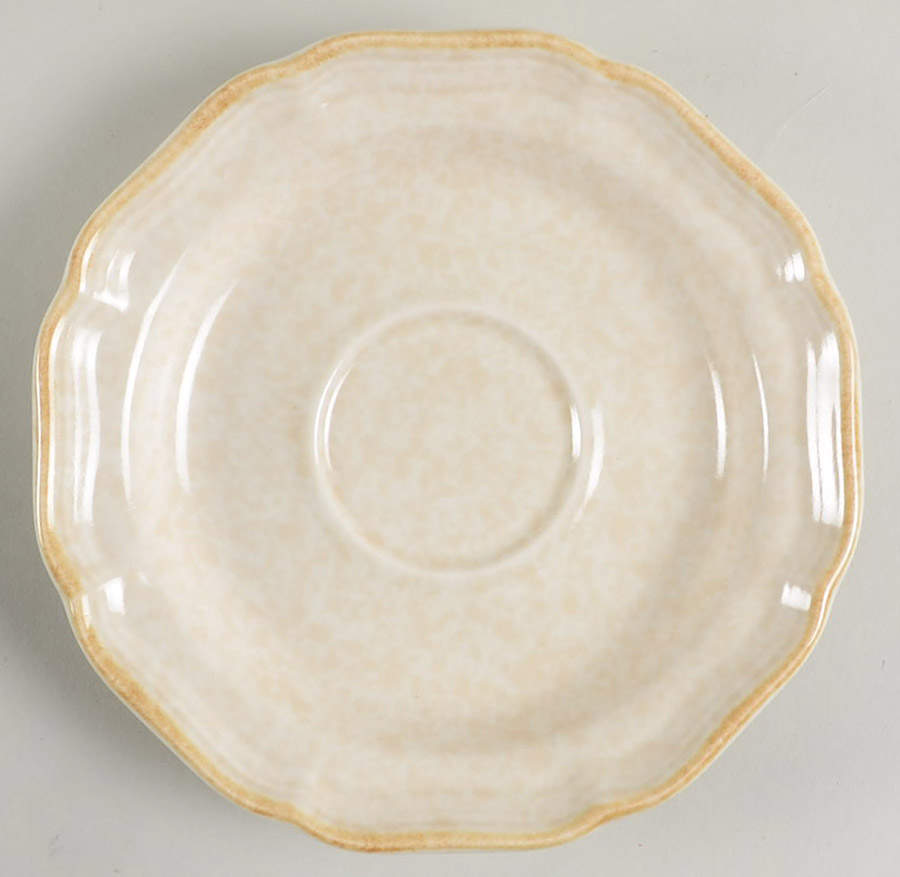 Strawflowers Saucer by Mikasa-1