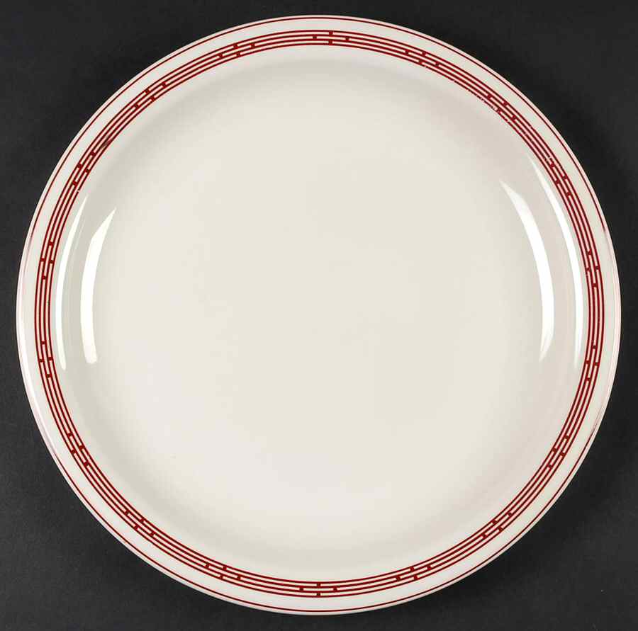 Startrek Red 12" Chop Plate (Round Platter) by Mikasa-1