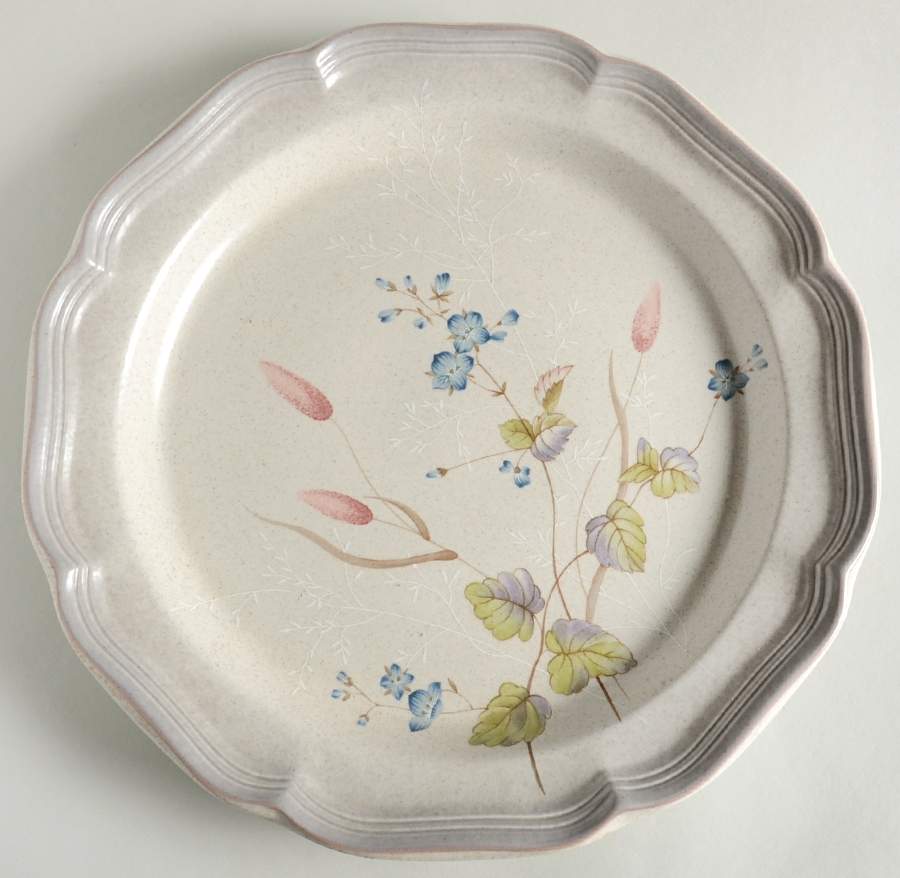 Strolling 12" Chop Plate (Round Platter) by Mikasa-1