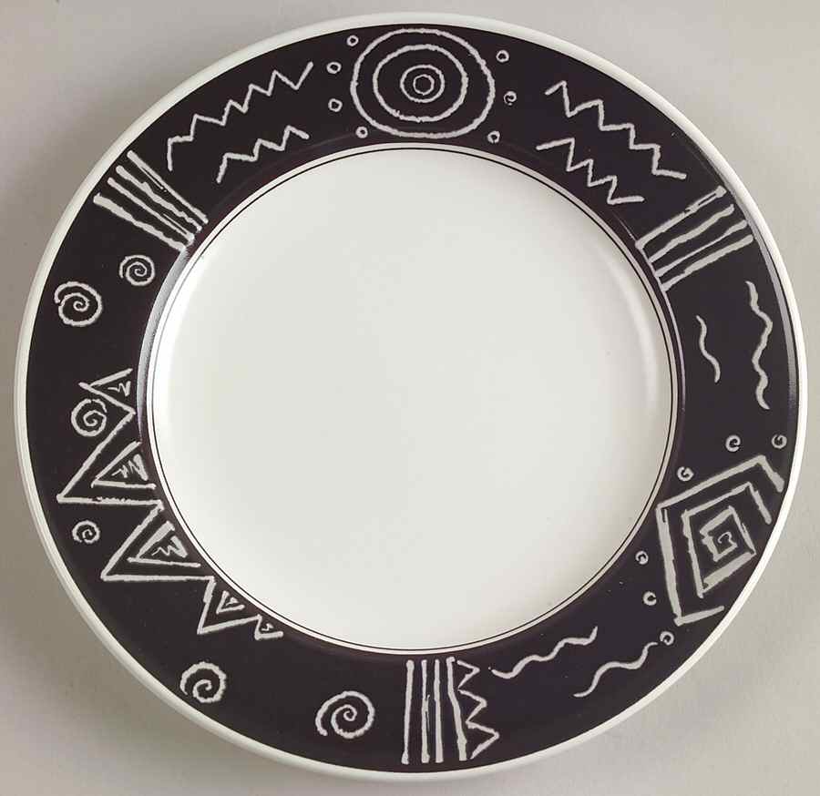Star Track Salad Plate by Mikasa-1