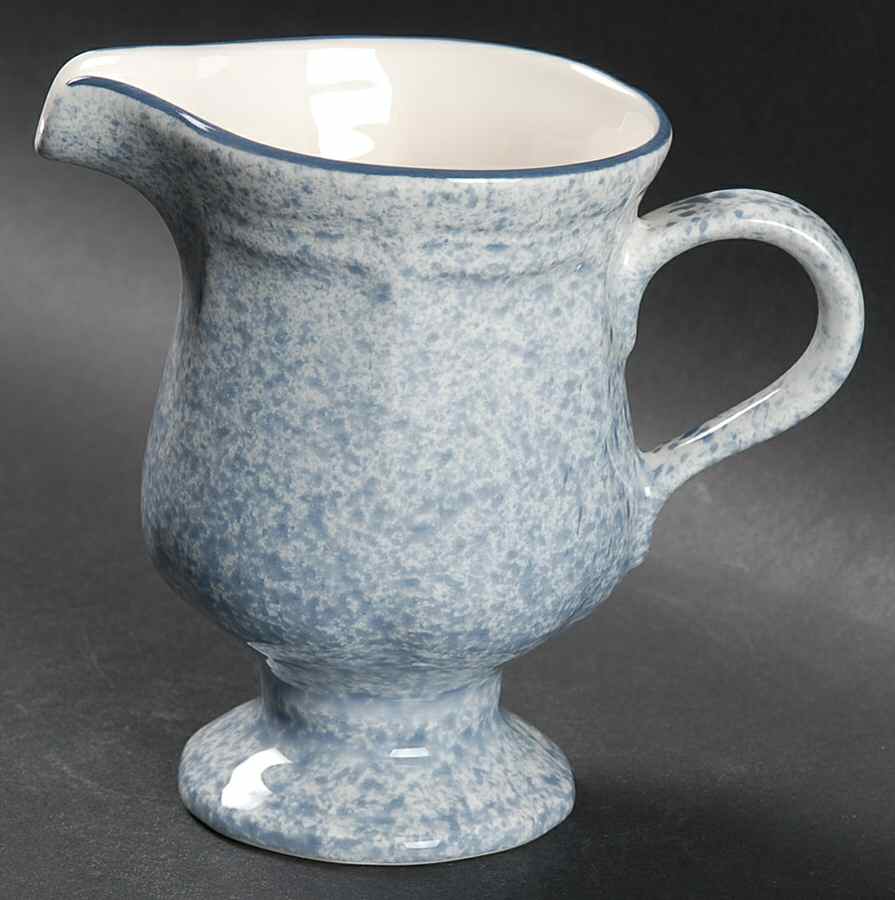 Stone Works Light Blue Creamer by Mikasa-1