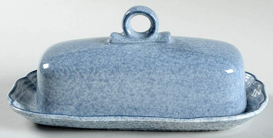 Stone Works Light Blue 1/4 Lb Covered Butter by Mikasa-1