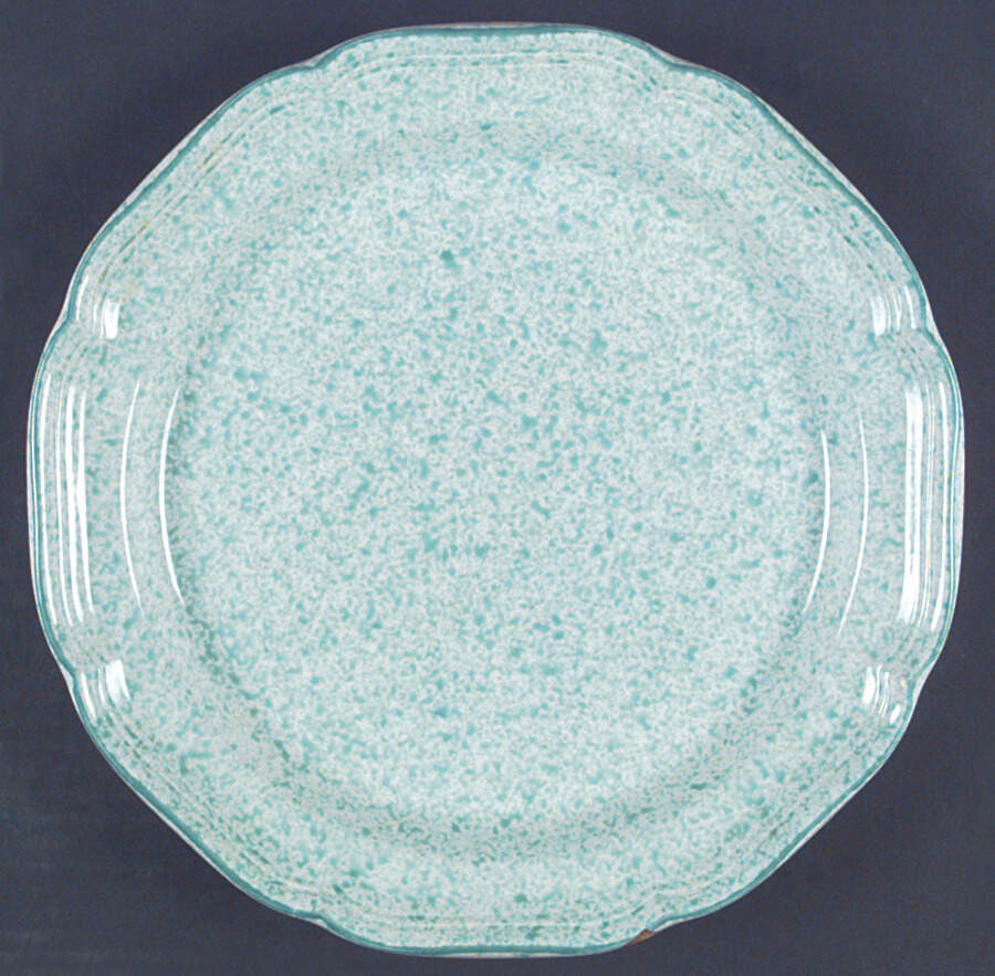 Stone Works Green Dinner Plate by Mikasa-1