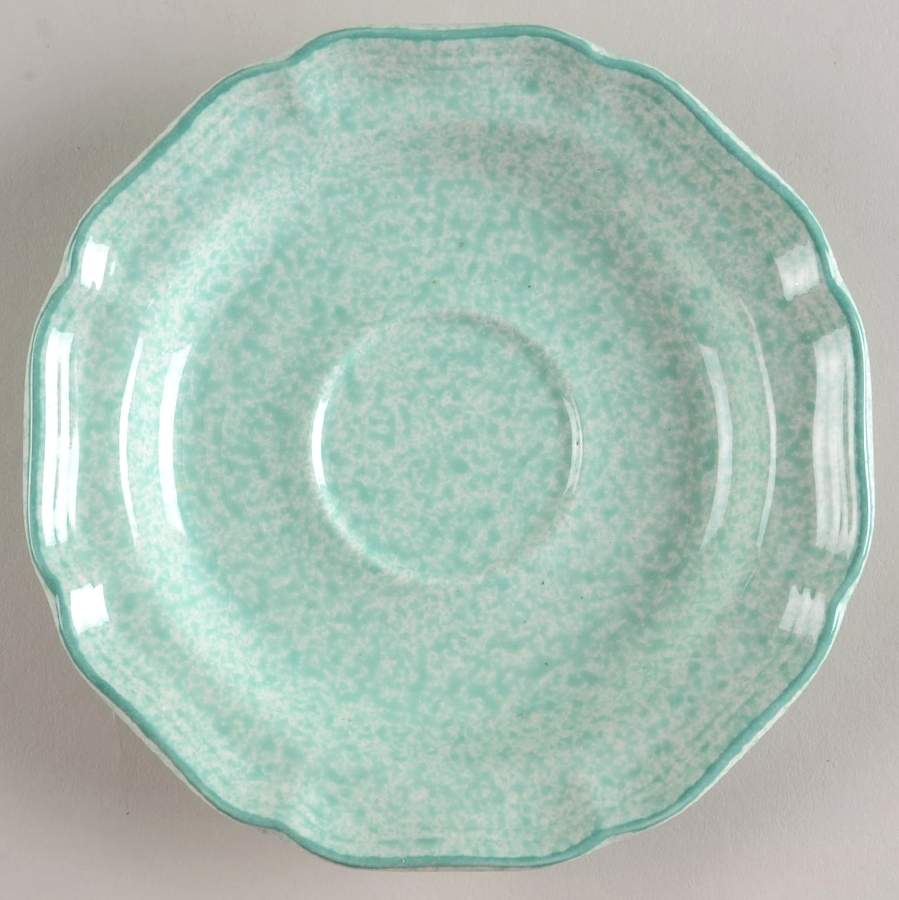 Stone Works Green Saucer by Mikasa-1