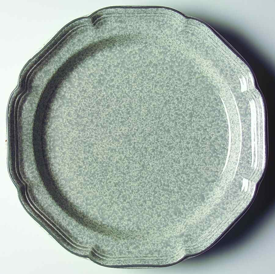 Stone Works Gray Dinner Plate by Mikasa-1