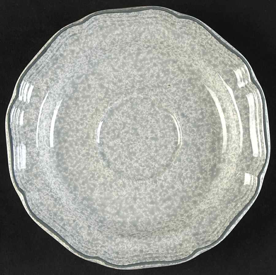 Stone Works Gray Saucer by Mikasa-1
