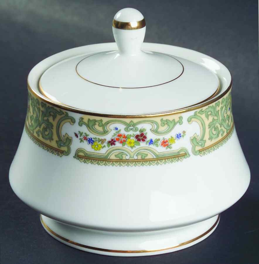 Summer Bouquet Sugar Bowl & Lid by Mikasa-1