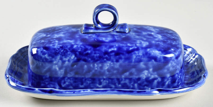 Sundown Blue 1/4 Lb Covered Butter by Mikasa-1