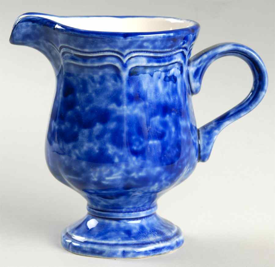 Sundown Blue Creamer by Mikasa-1