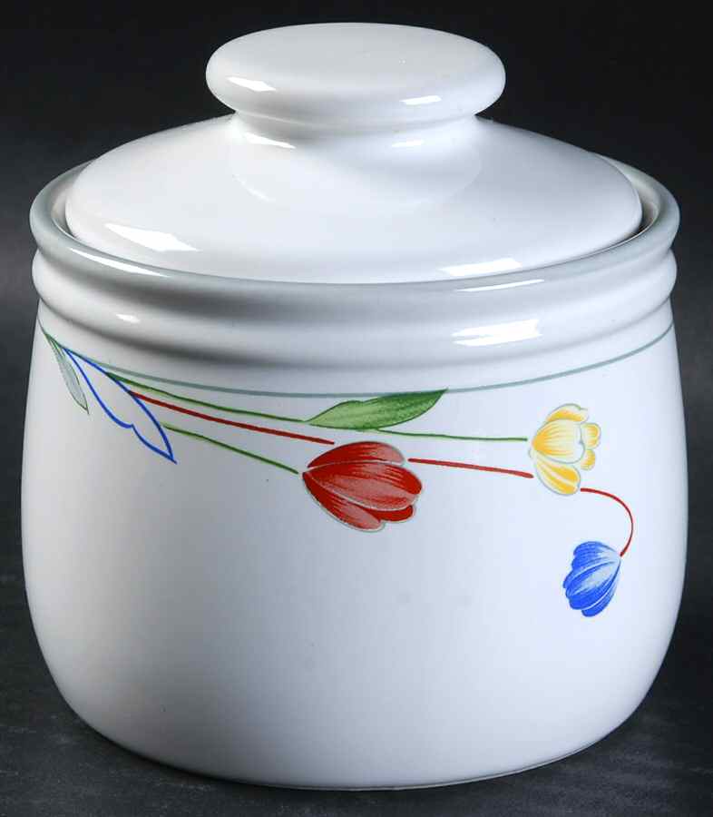 Sunny Brook Sugar Bowl & Lid by Mikasa-1