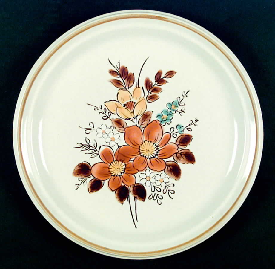 Summer Flowers Dinner Plate by Mikasa-1
