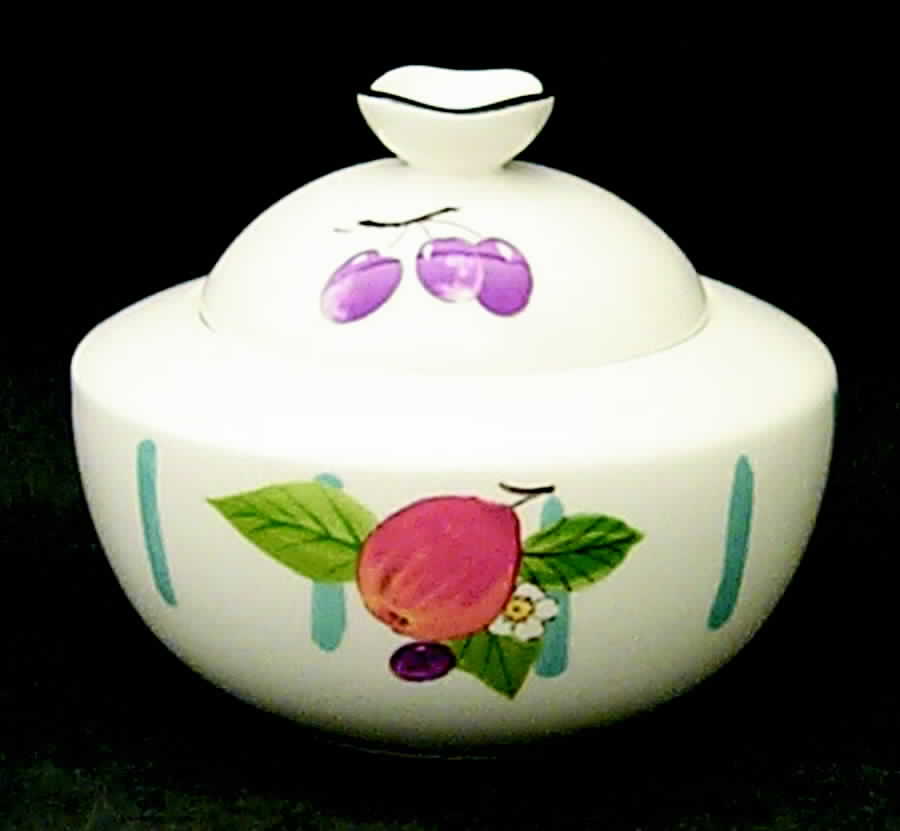 Sunshine Harvest Sugar Bowl & Lid by Mikasa-1