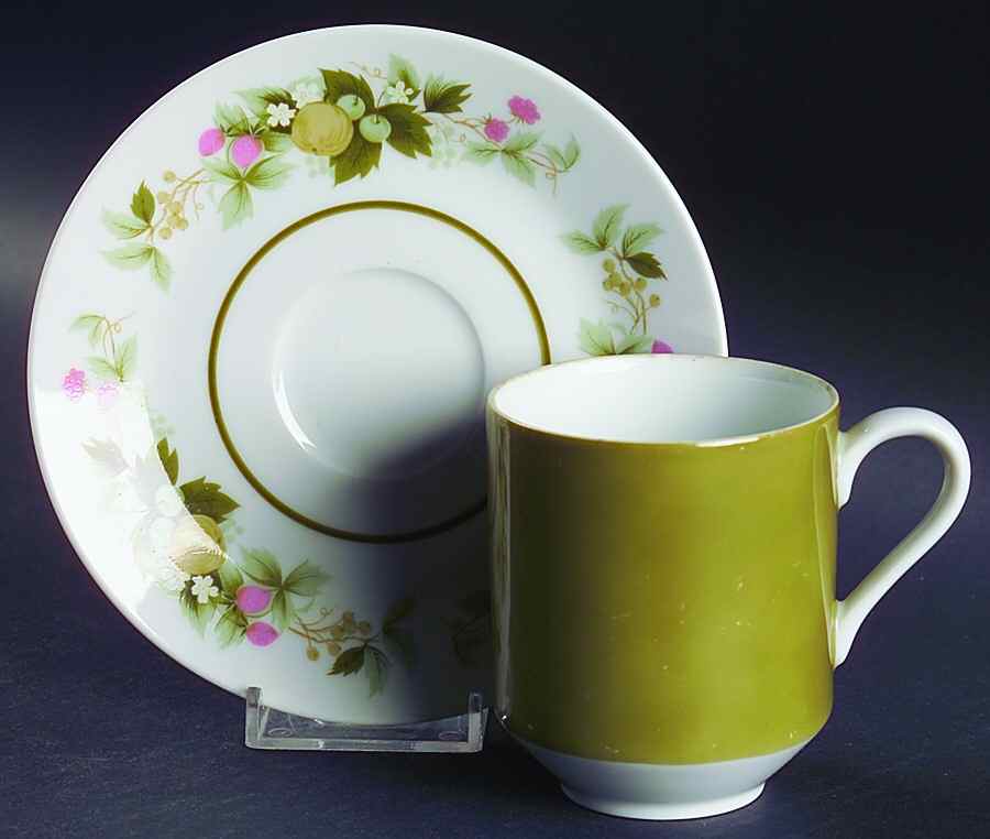 Sumay Flat Cup & Saucer Set by Mikasa-1