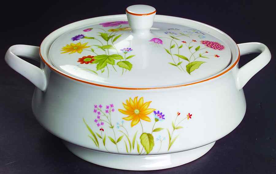 Summer Melody Round Covered Vegetable by Mikasa-1