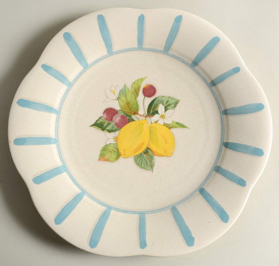 Sunshine Medley 12" Chop Plate (Round Platter) by Mikasa-1