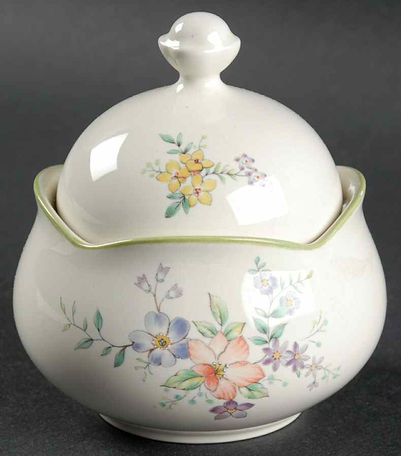 Summertime Sugar Bowl & Lid by Mikasa-1