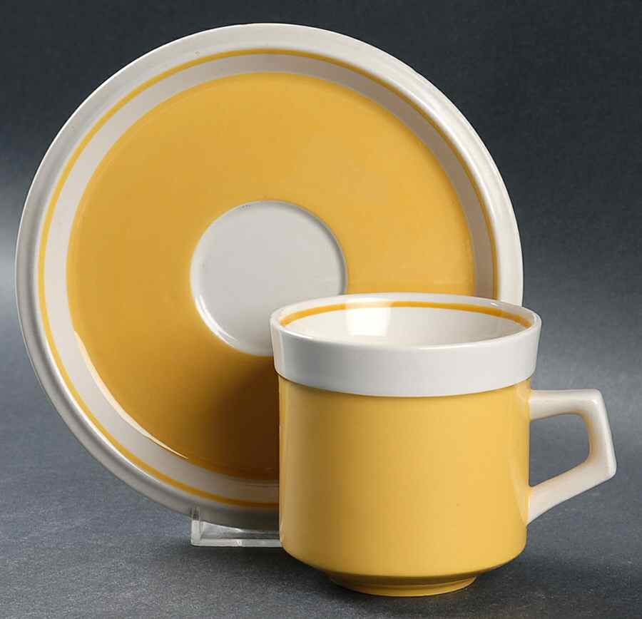 Sundance Flat Cup & Saucer Set by Mikasa-1