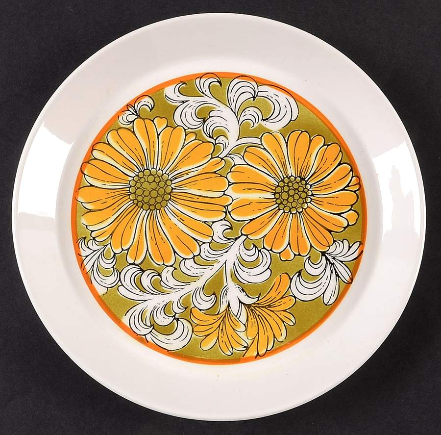 Sunflower Salad Plate by Mikasa-1