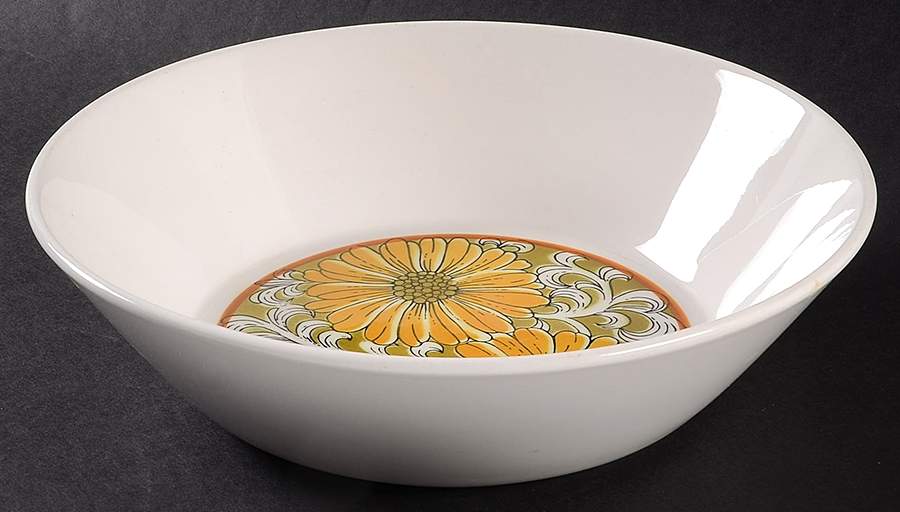 Sunflower 8" Round Vegetable Bowl by Mikasa-1