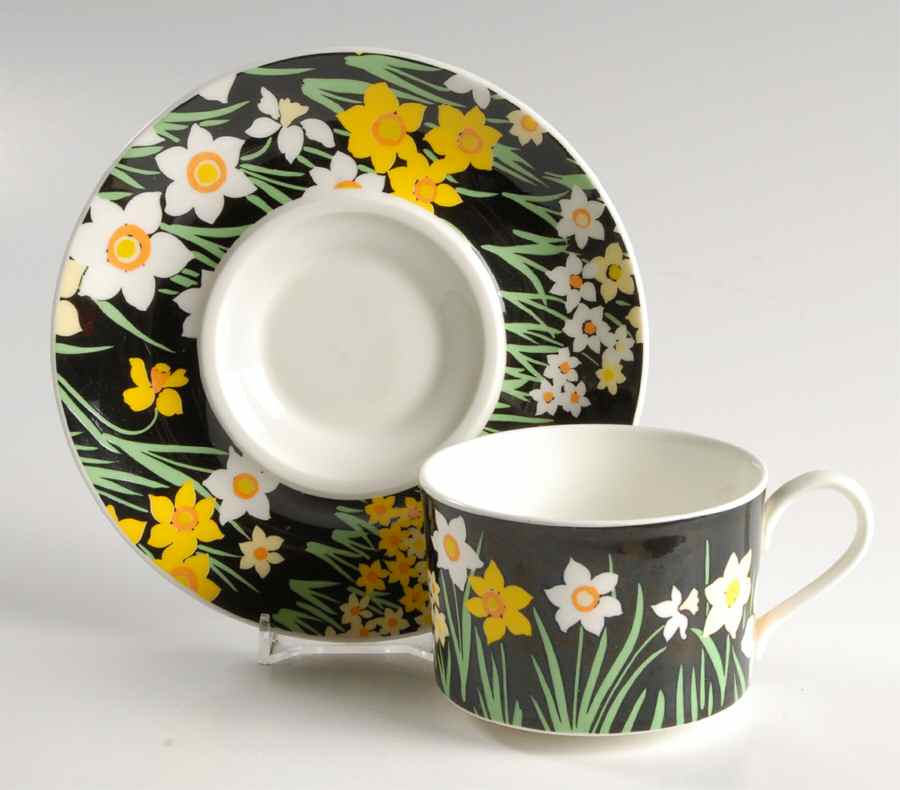 Summer Night Flat Cup & Saucer Set by Mikasa-1