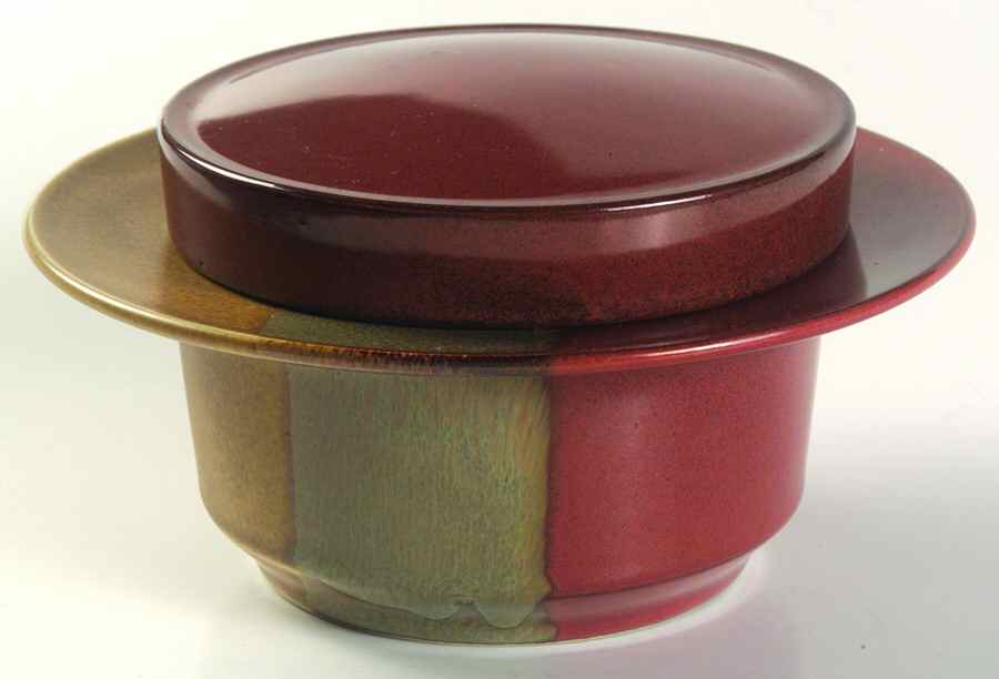 Sunset Sugar Bowl & Lid by Mikasa-1