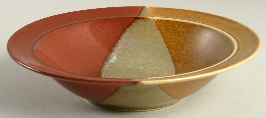 Sunset Rim Soup Bowl by Mikasa-1