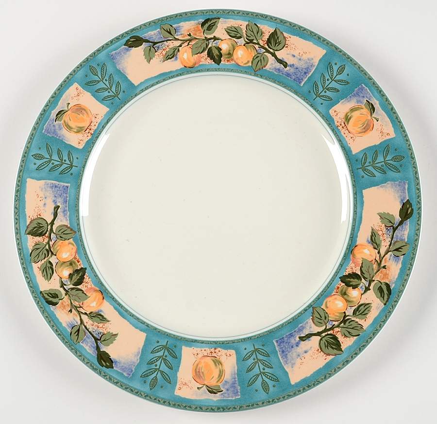 Sunshine Orchard 12" Chop Plate (Round Platter) by Mikasa-1