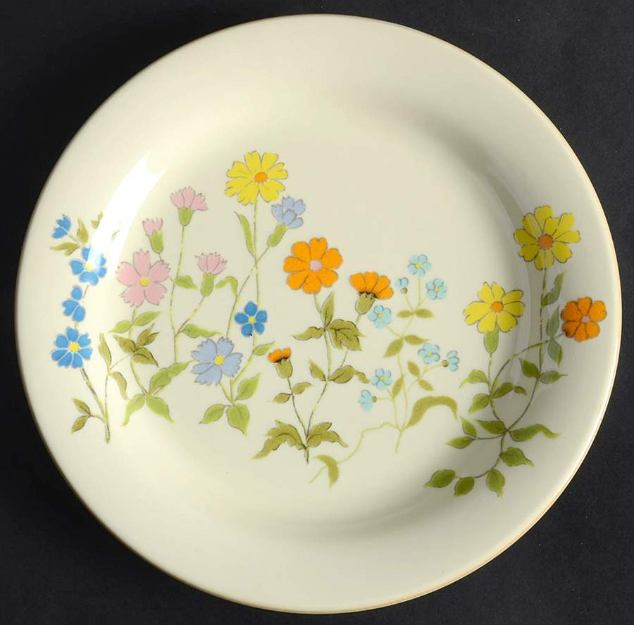 Sunny Path Salad Plate by Mikasa-1
