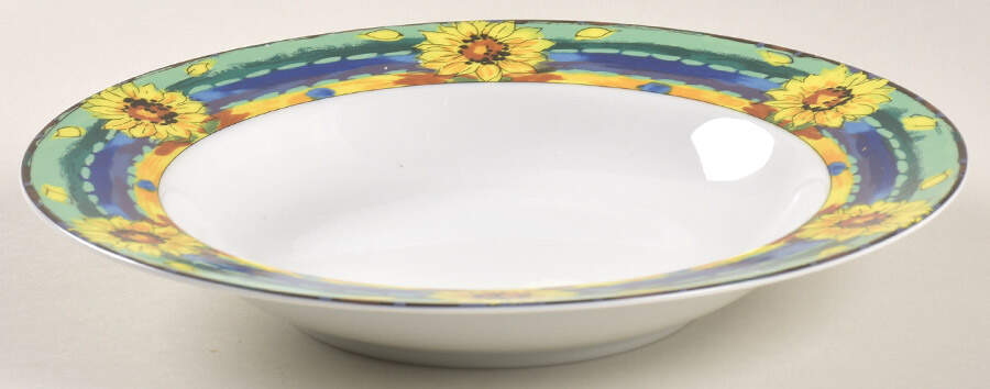 Sunshine Parade Rim Soup Bowl by Mikasa-1