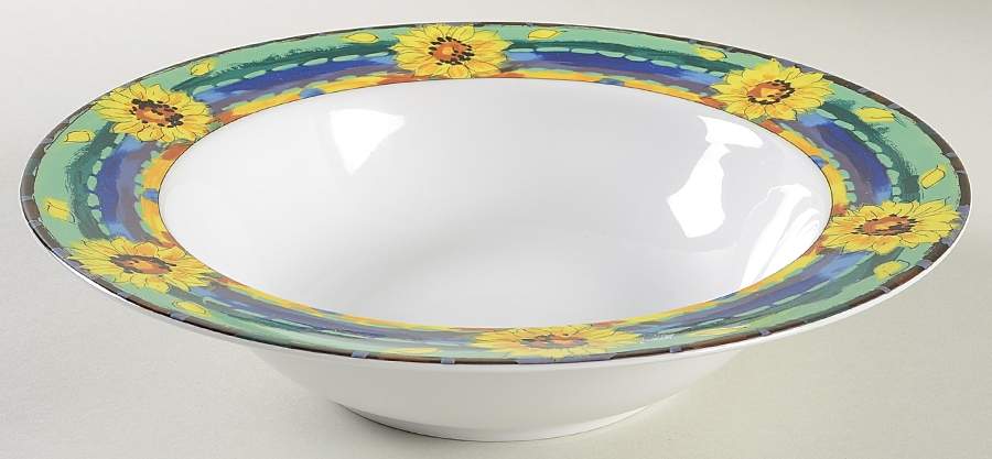 Sunshine Parade 10" Round Vegetable Bowl by Mikasa-1