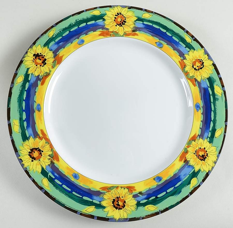 Sunshine Parade 12" Chop Plate (Round Platter) by Mikasa-1