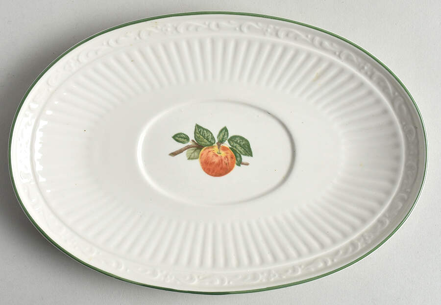 Summer Poetry Underplate for Gravy Boat by Mikasa-1