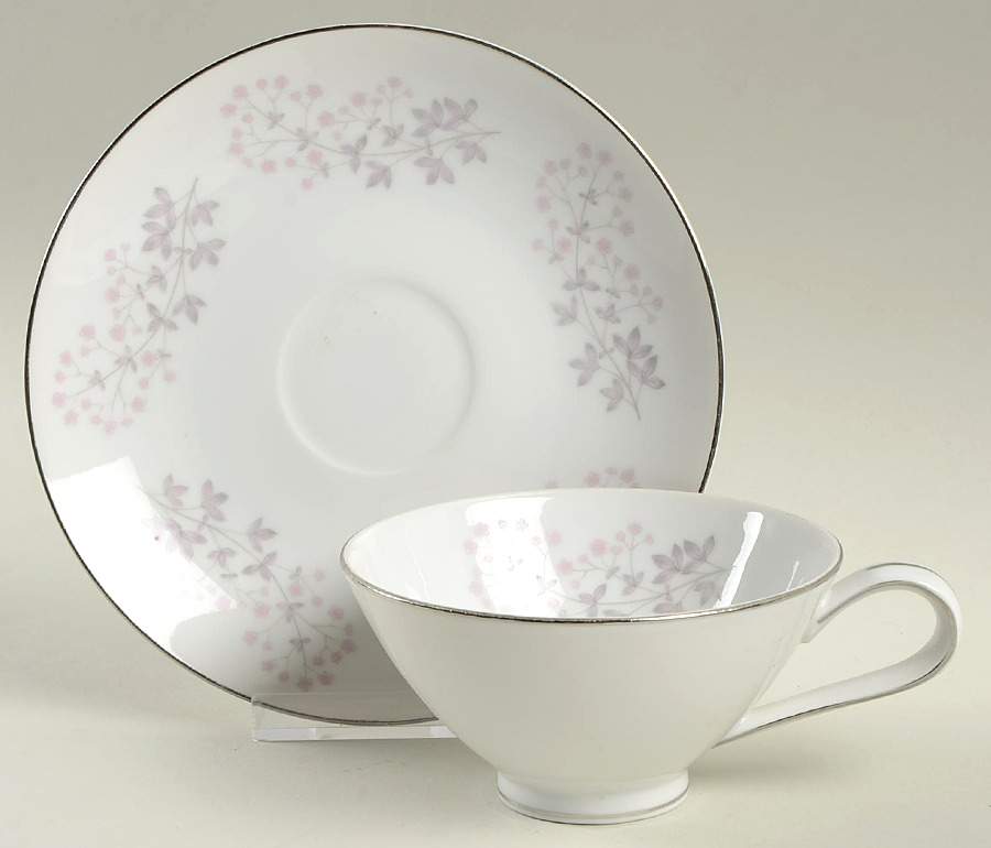 Susanne Footed Cup & Saucer Set by Mikasa-1