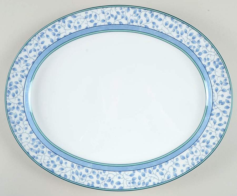 Susanne 13" Oval Serving Platter by Mikasa-1