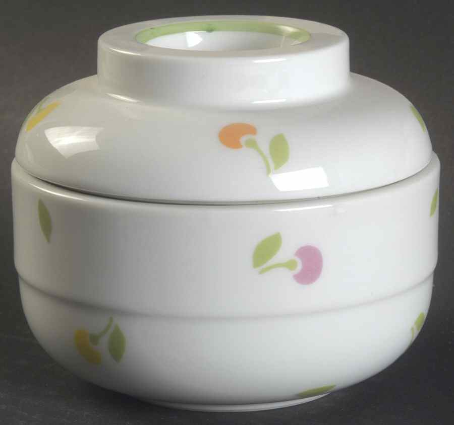 Summer Scene Sugar Bowl & Lid by Mikasa-1