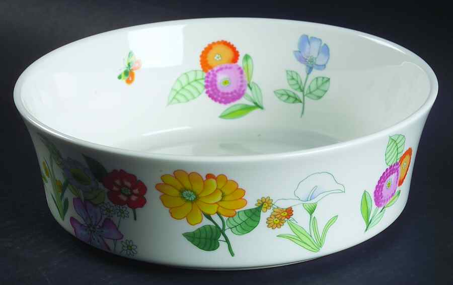 Sun Shower 8" Round Vegetable Bowl by Mikasa-1