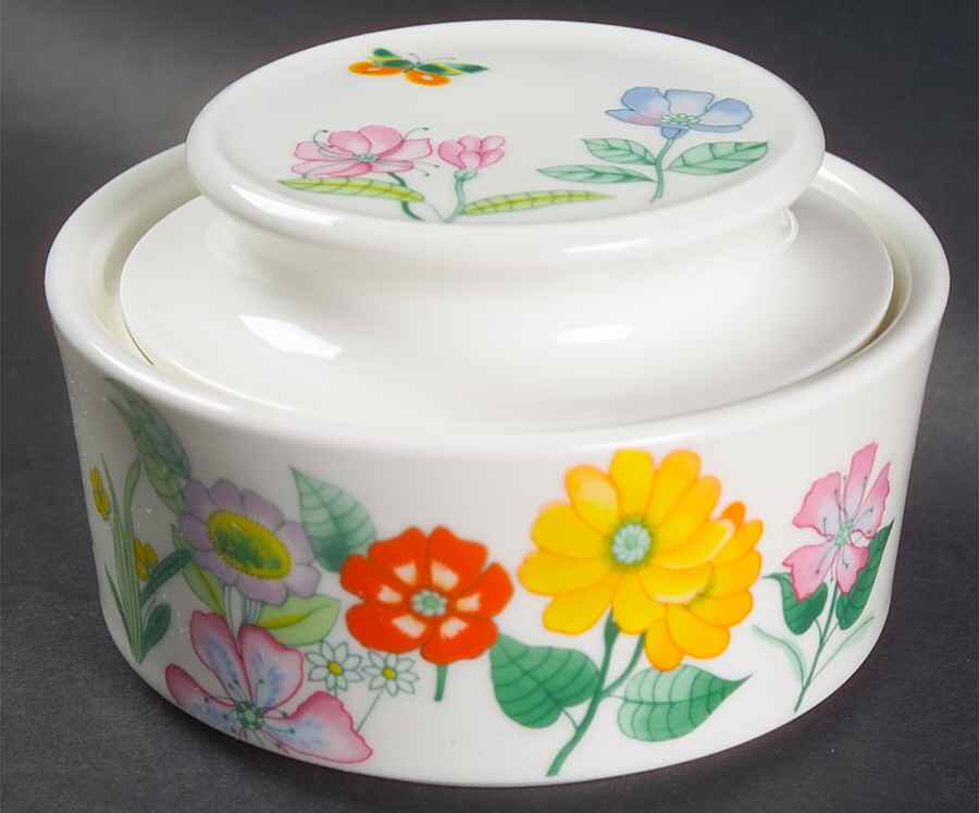 Sun Shower Sugar Bowl & Lid by Mikasa-1