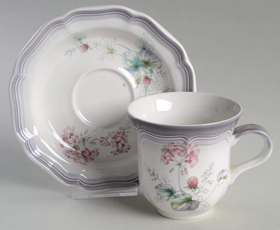 Sunny Skies Flat Cup & Saucer Set by Mikasa-1