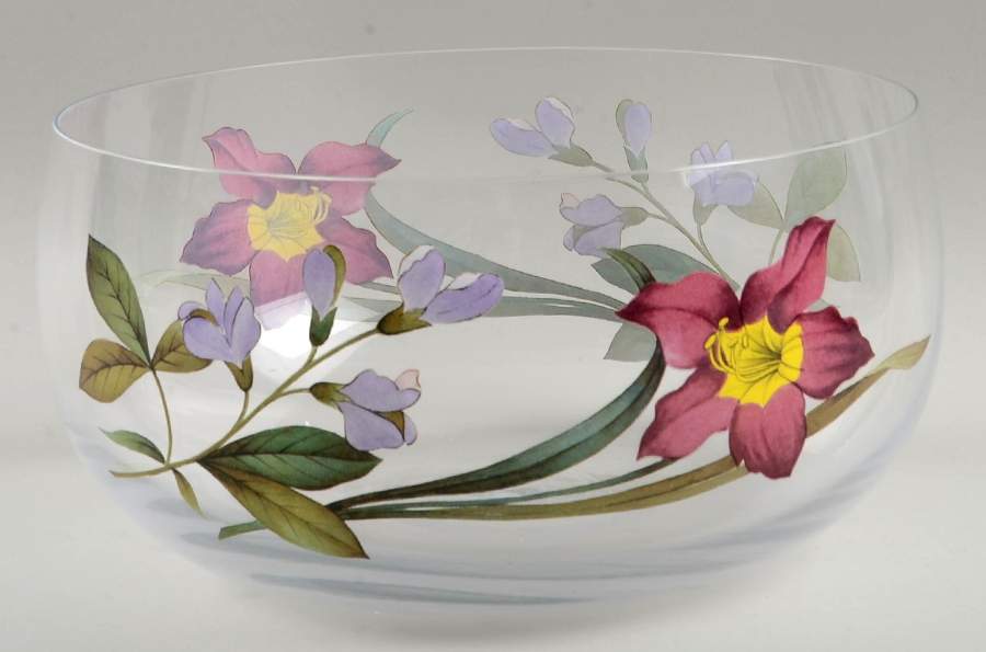 Summer Symphony Large Glassware Salad Bowl by Mikasa-1