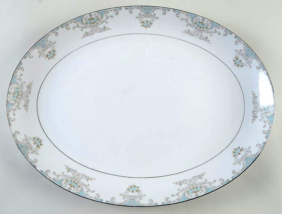 Sutton 16" Oval Serving Platter by Mikasa-1