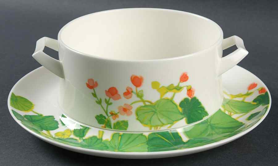 Sunny Window Gravy Boat & Underplate by Mikasa-1