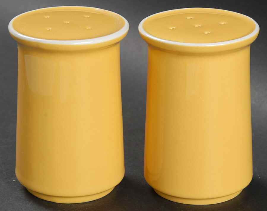 Sun Yellow Salt & Pepper Set by Mikasa-1